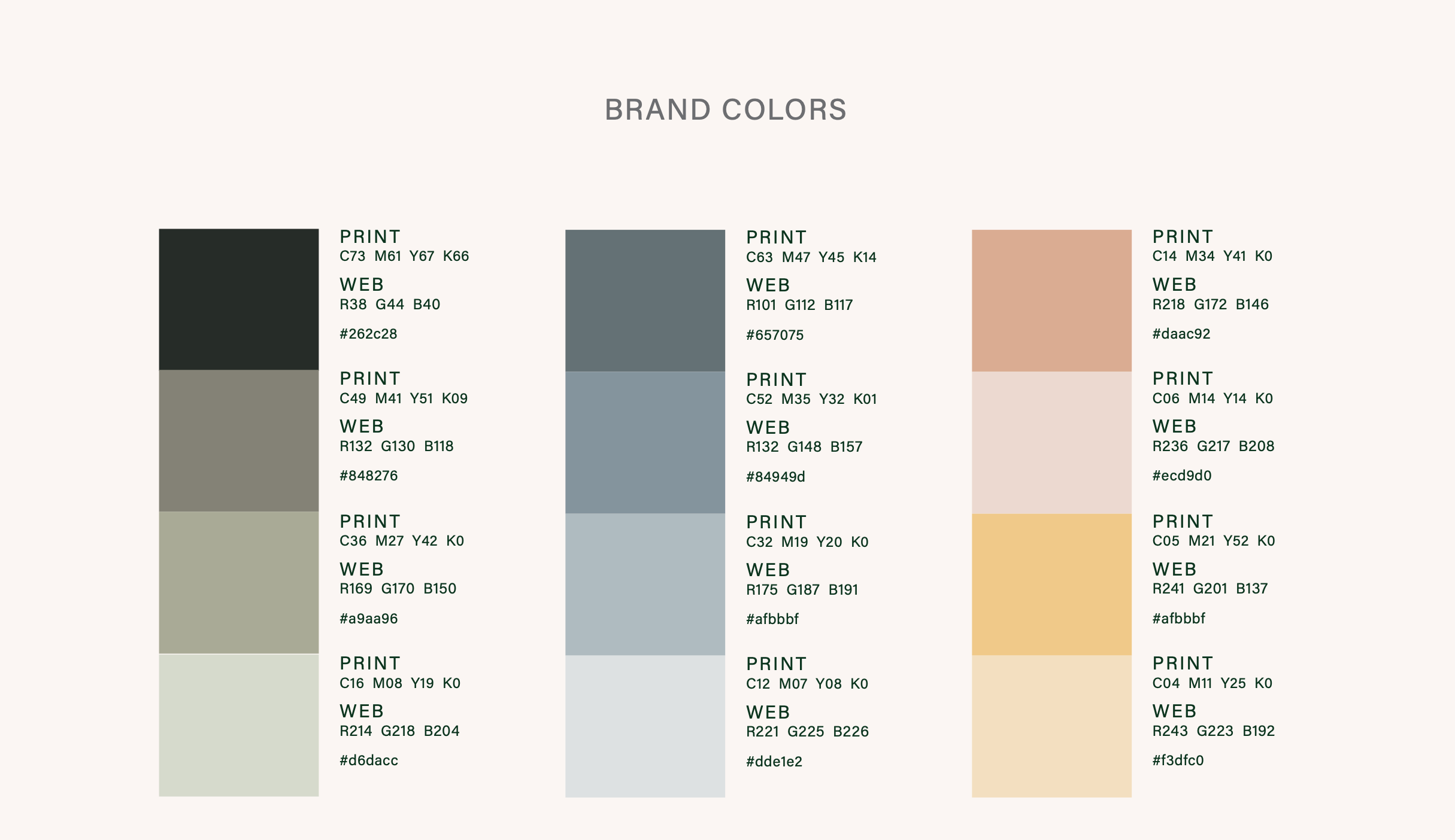 Dakota Labs brand colors