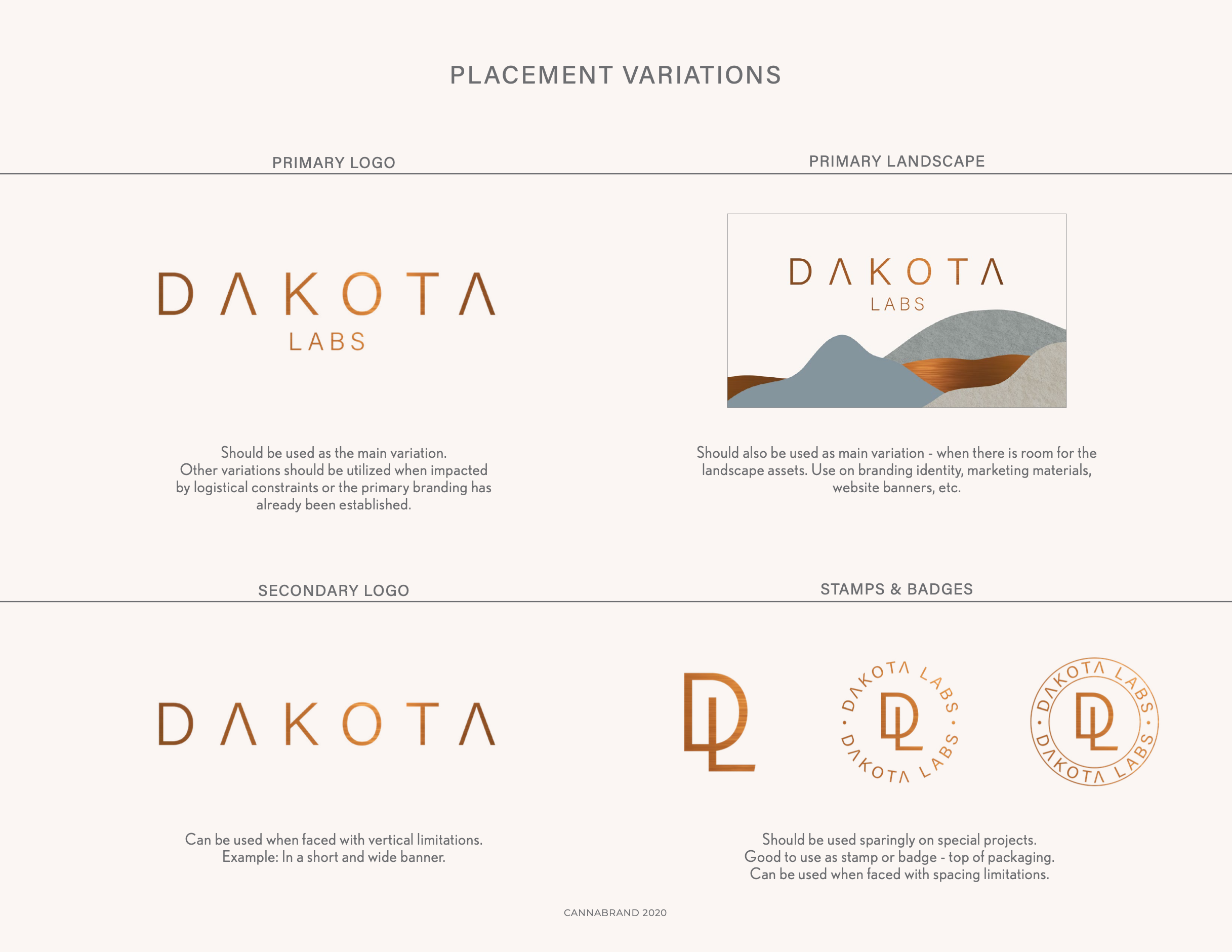 Dakota Labs logo variations